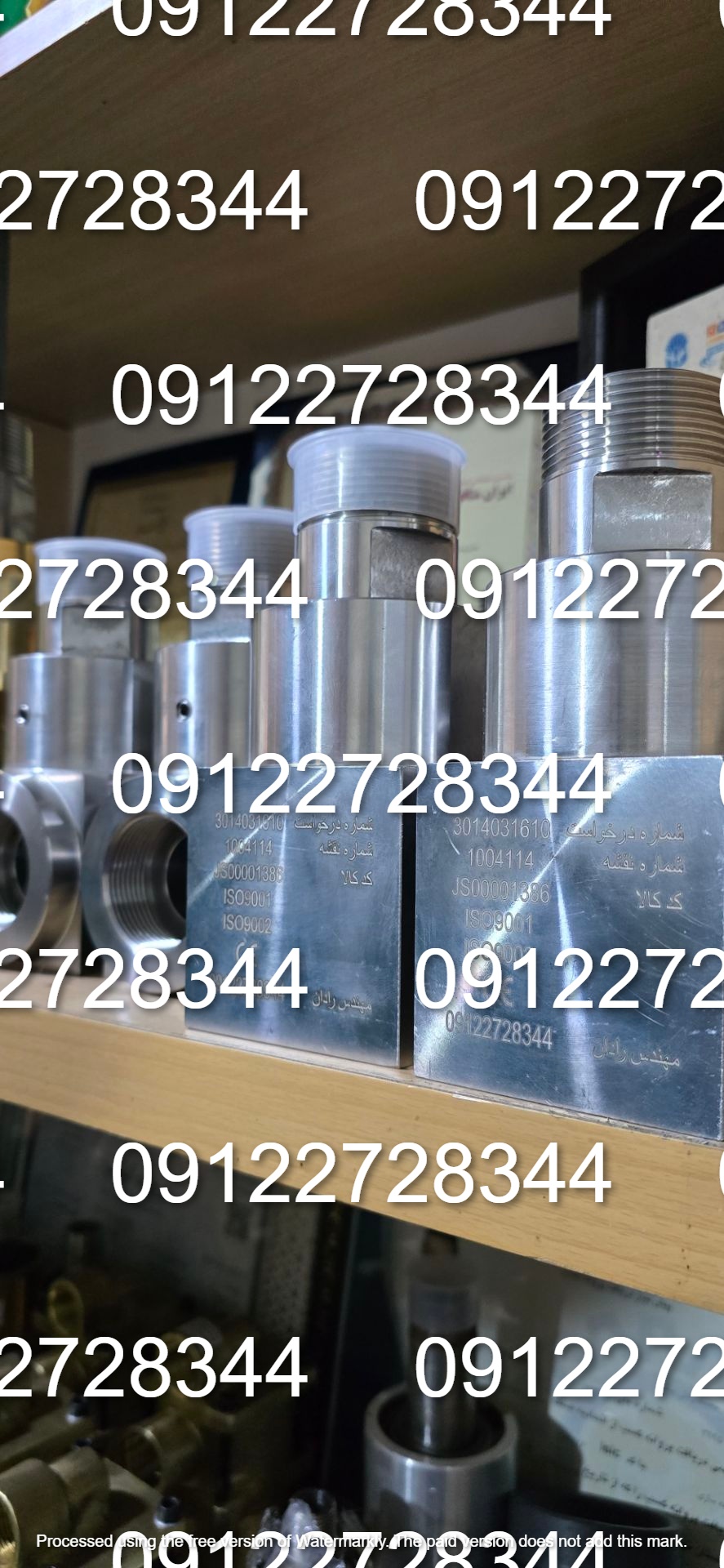 روتاری جوینت تمام استیل 316L مکانیکال سیل مهندس رادان