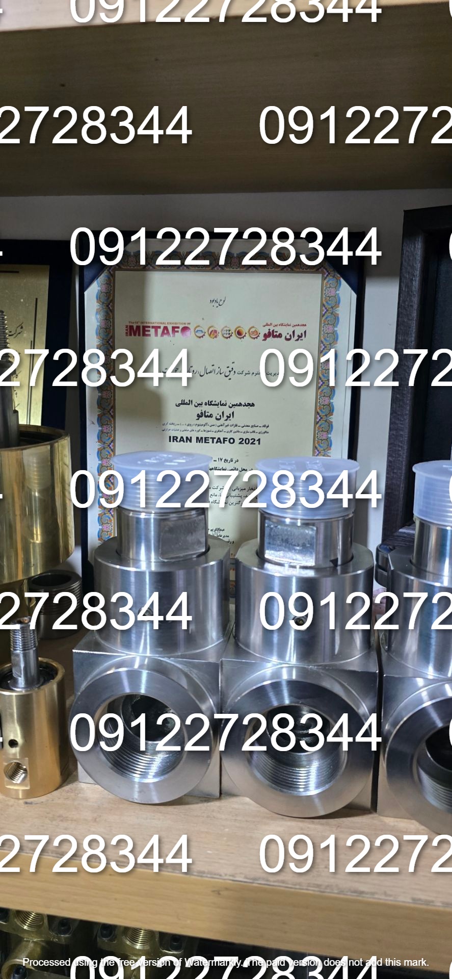 روتاری جوینت تمام استیل 316L دوجهت آلمانی مهندس رادان Image 2